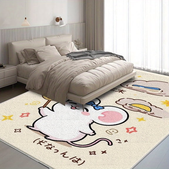 6.5'x10' large carpet for bedroom runway carpet area rug modern large area rug plush area rug