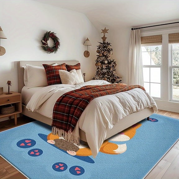 3'x5' carpet for living room office mat for carpet area rug large checkered area rug soft area rug