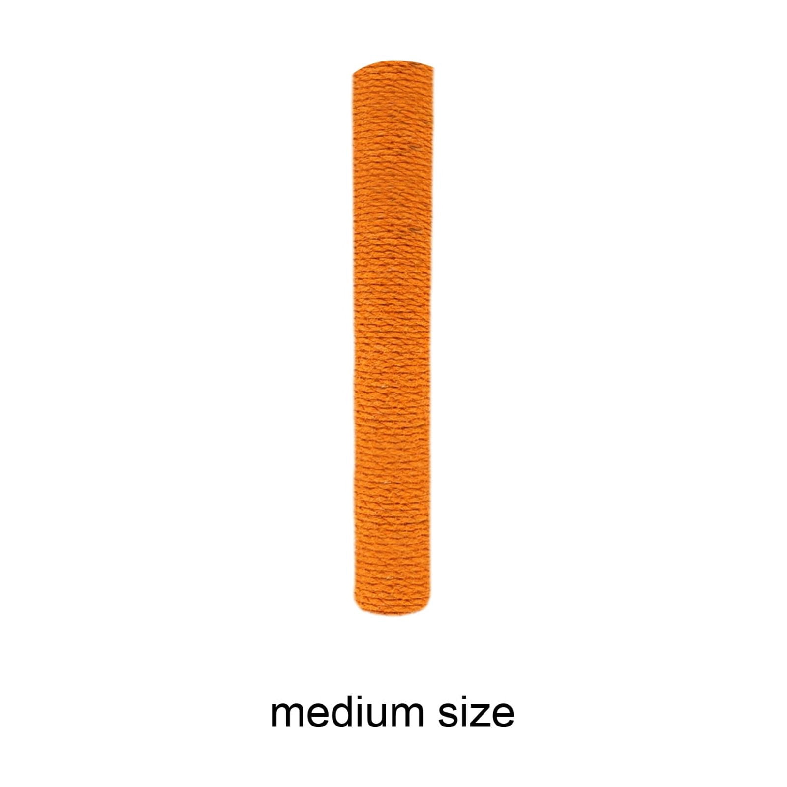 1PC Cat Scratching Post, 16inch Long Orange Colored Jute Cat Scratcher for Cat Cage - Cat Tree Climbing Frame, Cat Toy for Grinding Nails & Itching Relief
