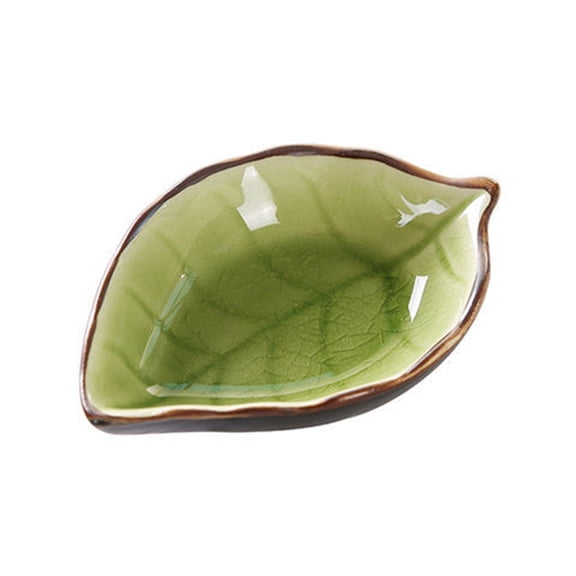 1PC Ceramic Dipping Dish For Condiments Ketchup Soy Serving Plate
