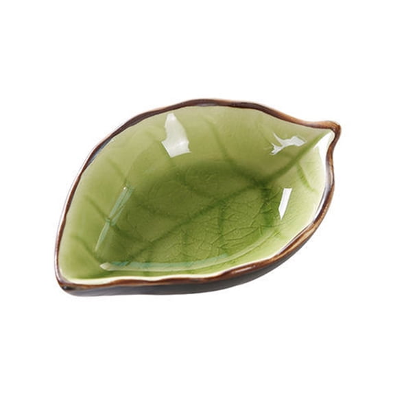 1PC Ceramic Dipping Dish For Condiments Ketchup Soy Serving Plate