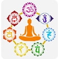 thumbnail image 1 of 1PC Chakra Symbols Stencil 11.8x11.8 inch Painting Template Drawing Stencil, 1 of 9