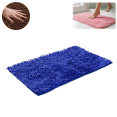 thumbnail image 1 of 1PC Chenille Bath Mat, Absorbent Non‑Slip Floor Rug, Quick‑Drying Doorway Mat for Bathroom Entryway, 40x60cm, Royal Blue, 1 of 5