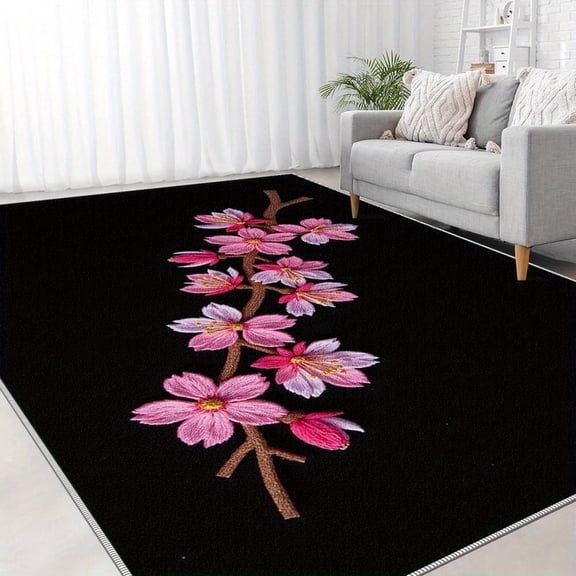 6.5'x10' floor mat for carpet indoor carpet area rug bedroom under queen bed area rug thick pure cozy area rug