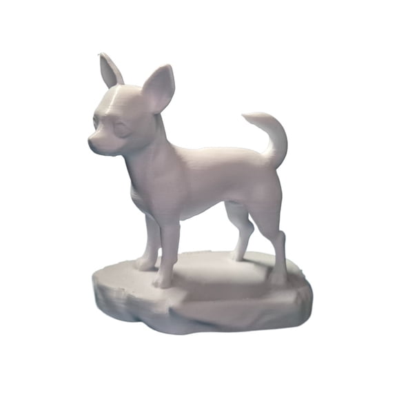 1PC Chihuahua dog statue model 3D printing