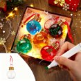 thumbnail image 1 of 1PC Christmas Drink Balls Round,50 ml Clear PC Ornaments Xmas Tree Fillable Ornaments Plastic Xmas Water Bottle Bulbs for Holiday Party Decorations DIY Decorative Gifts Gold, 1 of 10