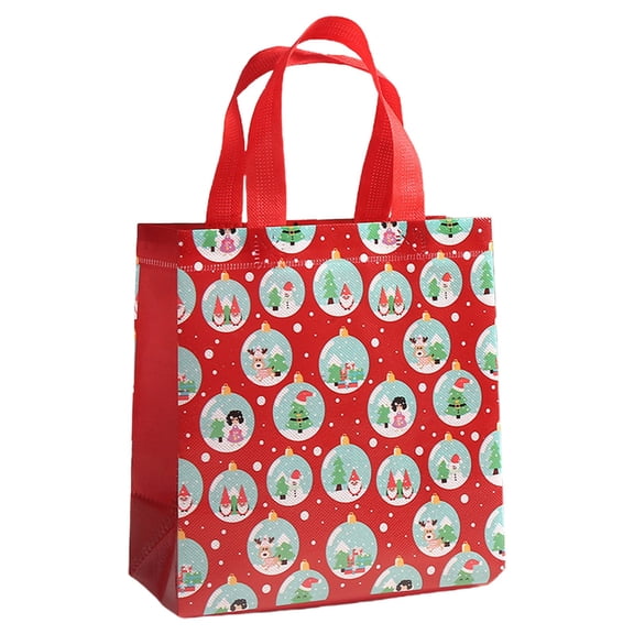 1PC Christmas Non-Woven Gift Bag Packaging Case Gift Wrap For Corporate Gift (Color6)