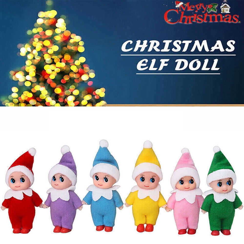 1PC Christmas Plush Elf Doll, Christmas Novelty Toys Elf Doll ...