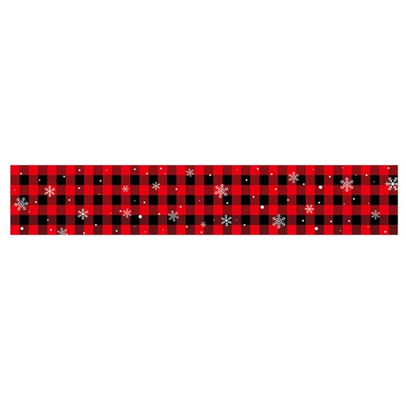 1PC Christmas Table Runner Household Antependium Household Antependium For Buffet Table Decor Red