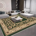 thumbnail image 1 of 5'x7' carpet in living room hallway carpet runner large washable area rug oriental area rug unique area rug, 1 of 10