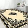 thumbnail image 1 of 1PC Vintage Style Regional Carpet Local Carpet, Lightweight Washable Easy-to-Manage Carpet Mat Festival Gift, Suitable for Living Room, Bedroom, Dining Room, Office, Hallway, Room Accessories, 1 of 8