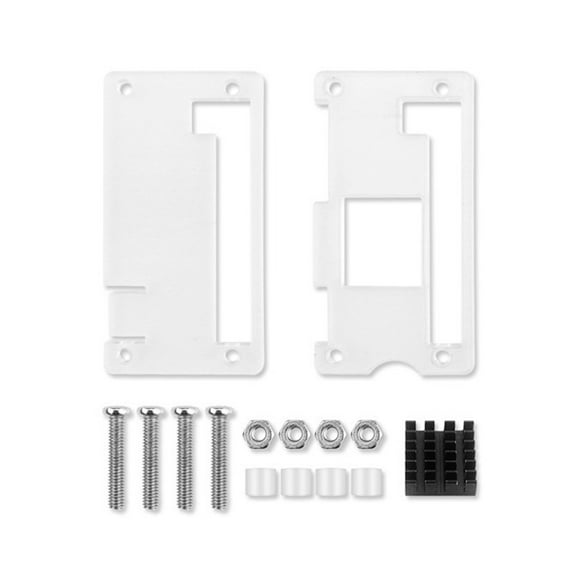 1PC Clear Case for Raspberry Pi Zero 2 W Acrylic Case with Cooling Fan Heatsink