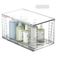 thumbnail image 1 of Stackable Storage Drawers, Large 1 Pack, Easily Assemble Acrylic Bathroom Closet Undersink Organizers and Storage, Plastic Storage Bins for Kitchen Cabinets, Pantry, Makeup Organization, 1 of 7