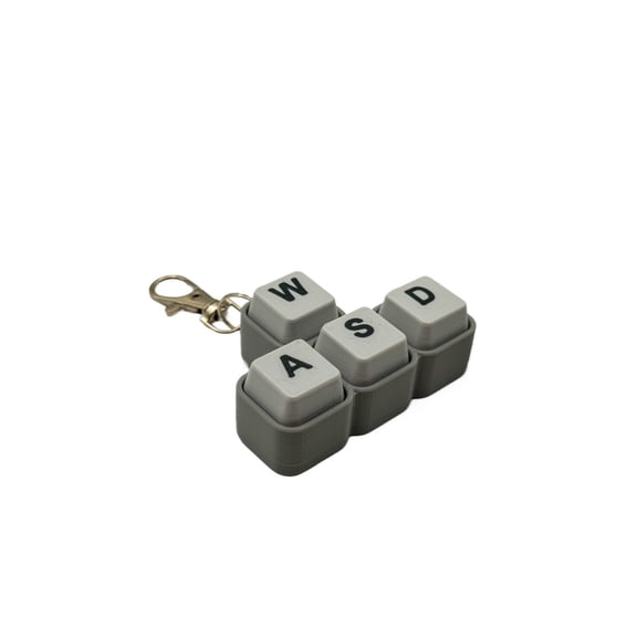 1PC Clicker - WASD 3D Printing