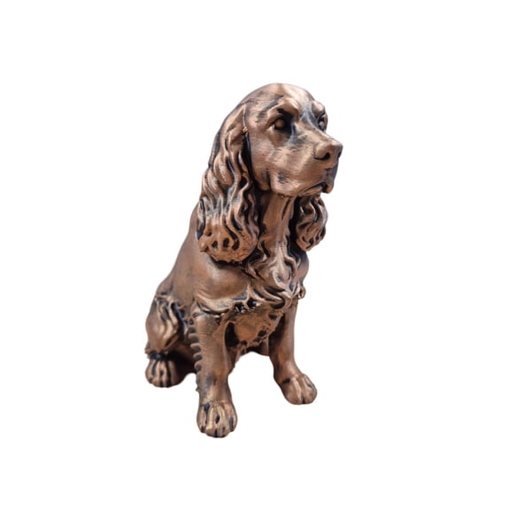 1PC Cocker Spaniel Statue 3D Printing