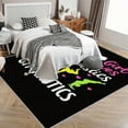 thumbnail image 1 of 6.5'x10' area rug for living room area rug non slip pad antique rug carpet mats non slip contemporary area rug, 1 of 9