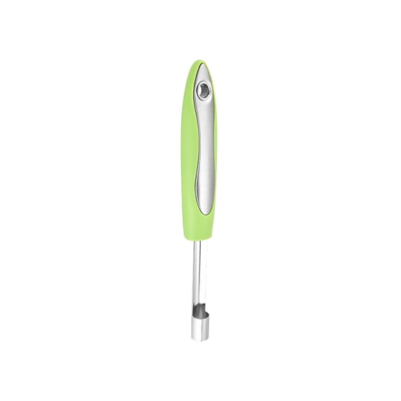 1PC Corer and Pitter Fruit & Vegetable Multi-Function Stainless Corer and Pitter Remover for Apple, Pear, Cherry, Red Dates, Berry, Chili