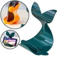 thumbnail image 1 of 1PC Creative Cartoon Mobile Phone Holder Desktop Smartphone Cradles Portable Phone Stand for Home Office Travel Kitchen Bedside,Whale-Shaped Phone Stands,Anti-Slip Horizontal Vertical Viewing,Green, 1 of 7