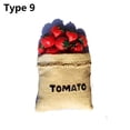thumbnail image 1 of 1PC Creative Home Decoration Refrigerator Ornament Magnetic Stickers Fridge Magnet Cartoon Food Shape Bread Egg Milk TYPE 9, 1 of 8