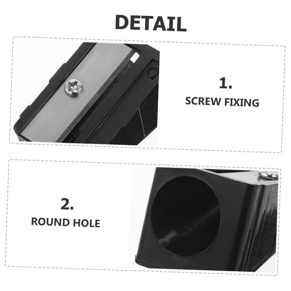 1PC Cue Tip Shaper Polishing Stone Knife Sharpener For Kitchen Knife Maintenance Black