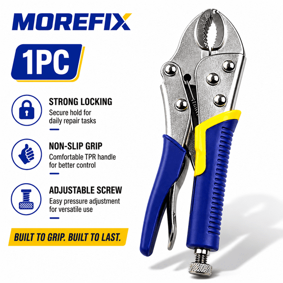1PC Curved Jaw Locking Pliers
