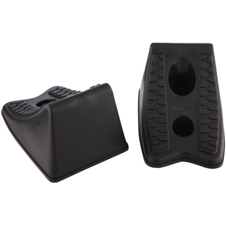 1PC Custom Accessories Wheel Chock Black