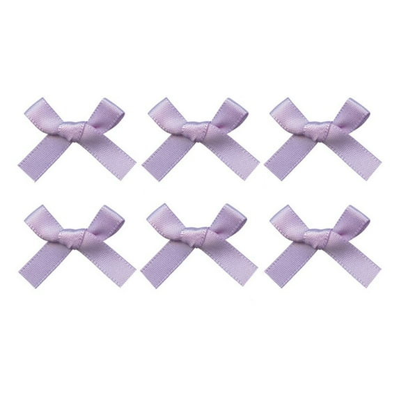 1PC Cute Hair Accessories Headwear Fairy Mini Bow Hairpin Ribbon Barrette Bowknot Hair Clips PURPLE 1PC