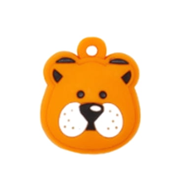Tennis Racket Vibration Dampeners 6-Pack - Cute Bear Paw Silicone Shock Absorbers