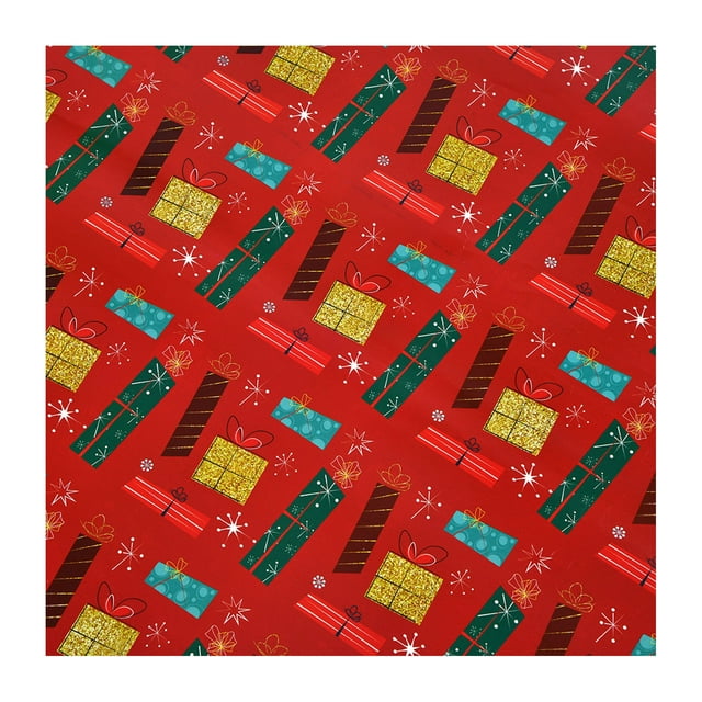 1PC DIY Men's Women's Children's Christmas Wrapping Paper Holiday Gifts