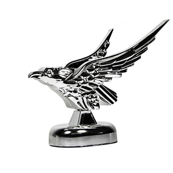1PC Decoration Car Bonnet Front Hood Eagle Ornament Badge Auto Front Car Emblem Modification Eagle Accessories 3D Cover