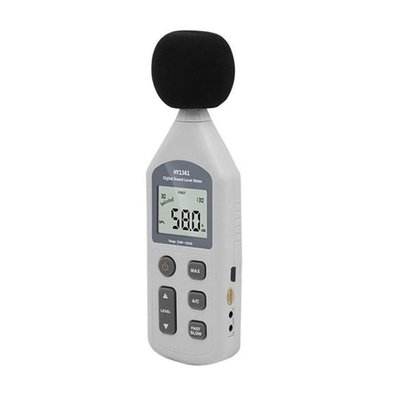 1PC Digital Decibels Meter 30 130dB Noise Level Tester with Low Battery 1361 ,Feature Packed