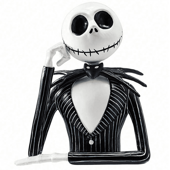 1PC Jack Statue coin Bank PVC Nightmare Before Christmas Decorations