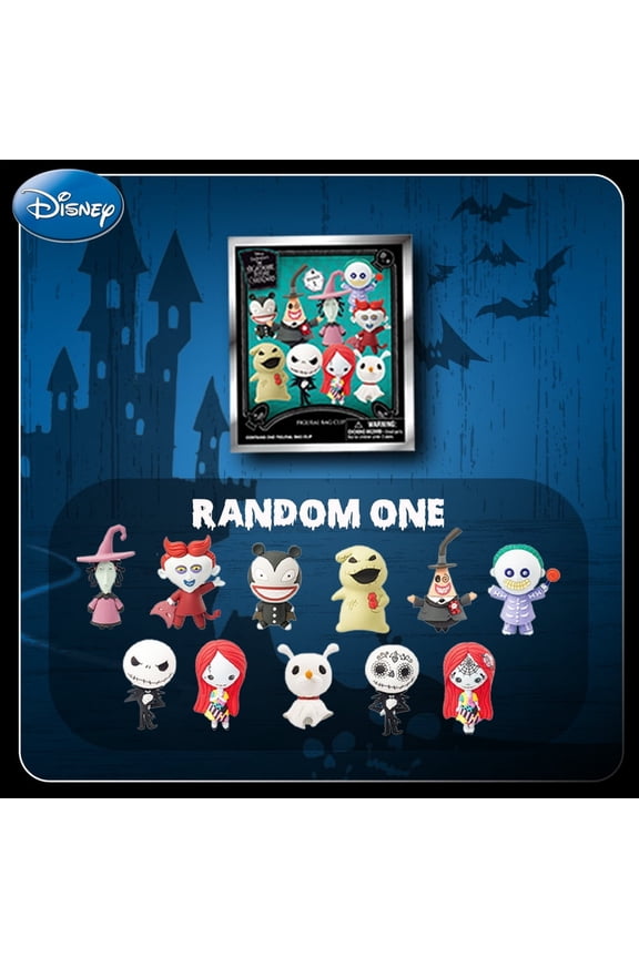 1PC Nightmare Before Christmas Blind Bag Surprise Box Lucky Bag Cute Cartoon Style Keychain Bag Hanging Keychain Unbeatable Choice Party Favors Christmas Birthday Gifts