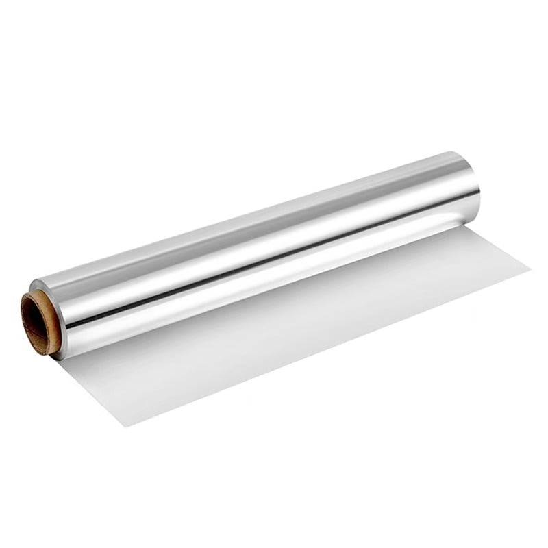 1PC Disposable Tin Foil Roll Non Stick Aluminum Foil Suitable for Barbecue Baking Air Fryer Kitchen Restaurant Accessories