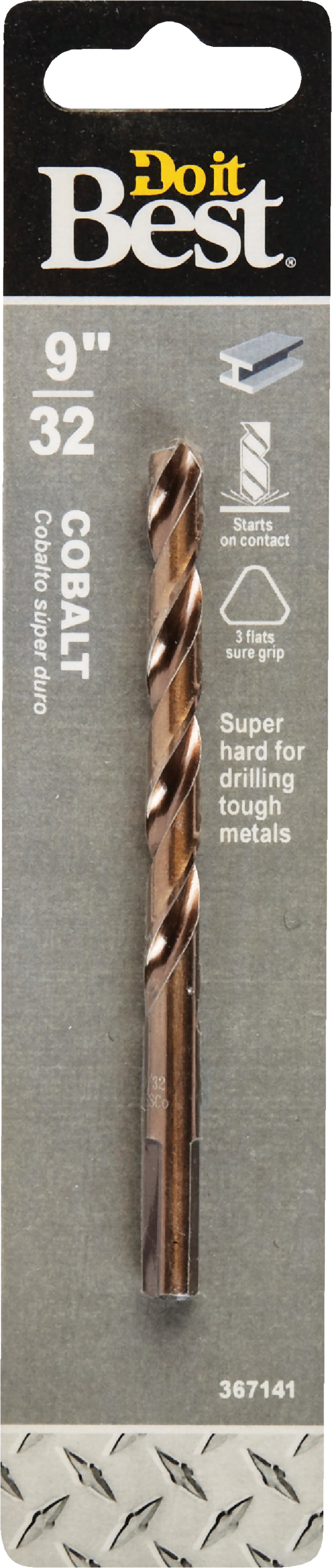 1PC Do it Best Cobalt Drill Bit 9/32 In.