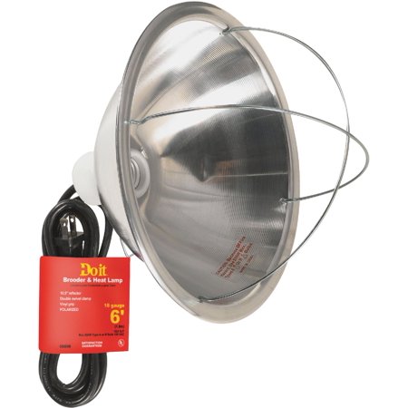 1PC Do it Brooder Heat Lamp 10 In.