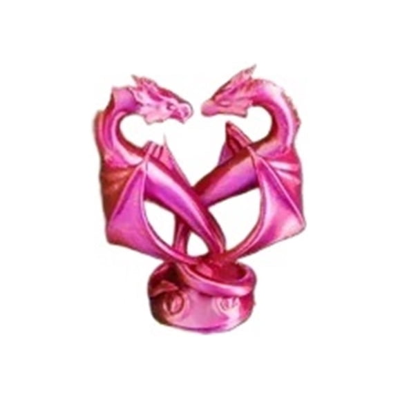 1PC Dragon Heart Sculpture 3D Printing Gift