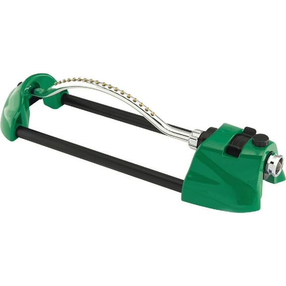 1PC Dramm ColorStorm Metal Oscillating Sprinkler Green