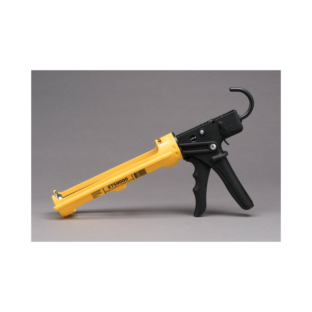 1PC Dripless Dripless ETS9000 ErgoTechSeries Caulking Gun, Yellow