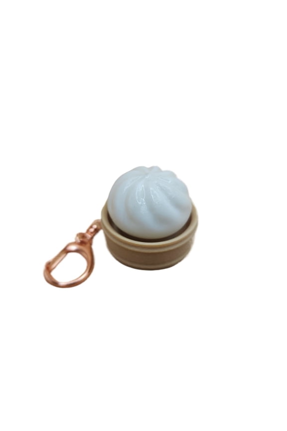 1PC Dumpling Clicker Keychain 3D Printing