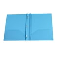 thumbnail image 1 of 1PC Durable Plastic Pocket Folders with Metal Prongs, Lightweight Paper File Organizer Folders for Office Daily Use, 1 of 8