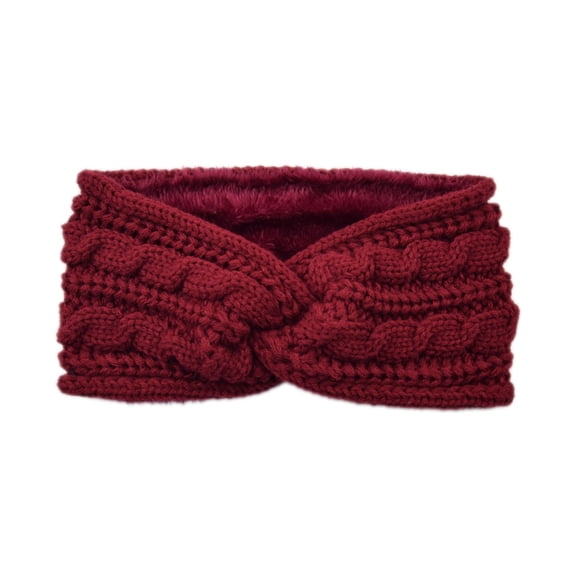 1PC Ear Warmers Headband for Women Hair Accessories Thick Chunky Crochet Knitted Winter Turban Headbands Winter Accessories for Women and Girls