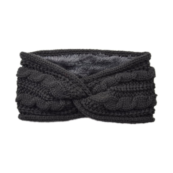 1PC Ear Warmers Headband for Women Hair Accessories Thick Chunky Crochet Knitted Winter Turban Headbands Winter Accessories for Women and Girls
