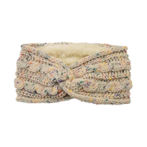 1PC Ear Warmers Headband for Women Hair Accessories Thick Chunky Crochet Knitted Winter Turban Headbands Winter Accessories for Women and Girls
