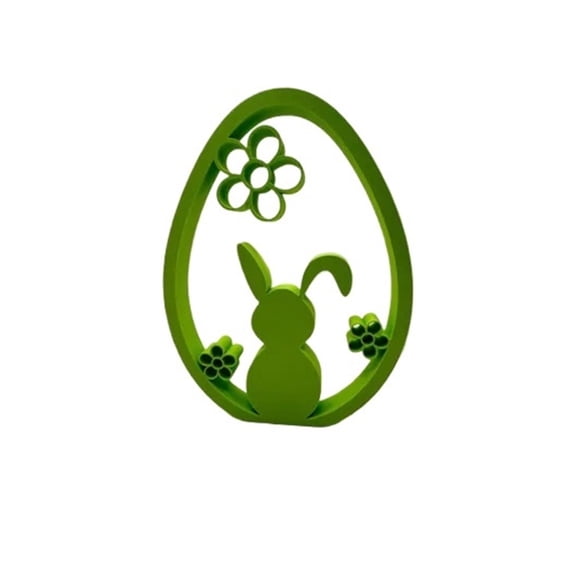 1PC Easter Egg Decoration 3D Printing Gift