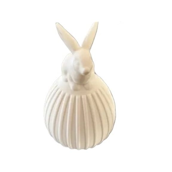 1PC Easter Egg with Rabbit 3D printing gift