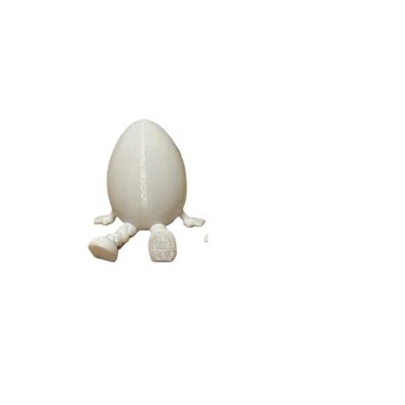 1PC Easter egg v3 with movable joints 3D printing gift