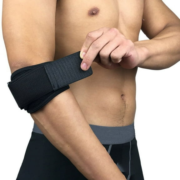 1PC Elbow Support Brace Adjustable Pads Anti-bump Sleeve Sports Pain Relief