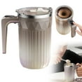 thumbnail image 1 of 1PC Electric Self Stirring Mug, Rechargeable, Automatic Stirring Coffee Cup, Electric Mixing Cup with Magnetic Stirrer, Detachable Stirrer, for Coffee, Milk Tea, Chocolate(450ml), 1 of 9