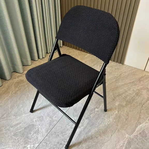 1PC Elegant Home Folding Dining Chair Cover - Stylish Office Computer Dustproof Chair cover(Only chair covers)
